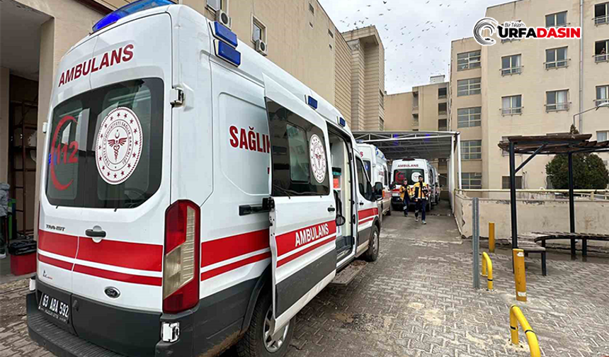 Şanlıurfa'da Kayalıklara Çarpan Otomobildeki 6 Kişi Yaralandı