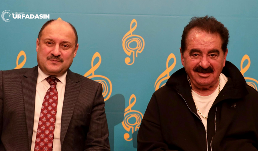 İbrahim Tatlıses UNESCO Müzik Şehri Etkinliğine Katılmak Üzere Urfa'ya Geldi