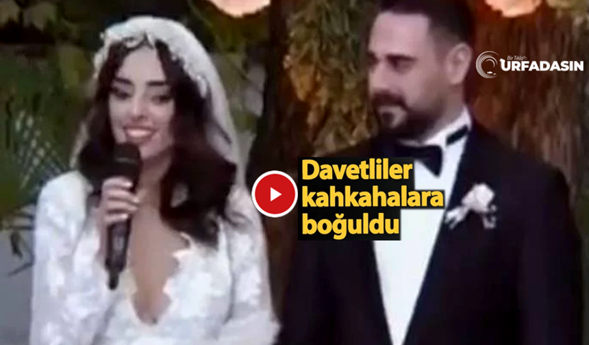 Damat Heyecandan Annesinin İsmini Unuttunca Gelin Mutluluktan Gülme Krizine Girdi