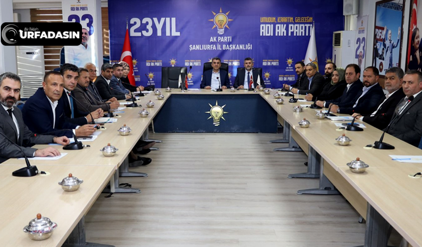 AK Parti Şanlıurfa’da 7 İlçede Kongre Hazırlıklarını Tamamladı