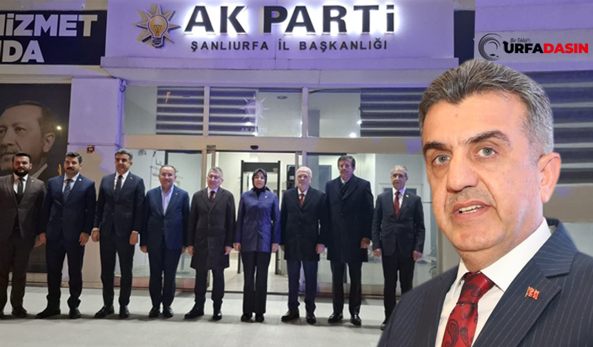 AK Parti Şanlıurfa İl Başkanlığının Kongre Tarihi Belli Oldu