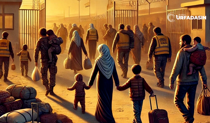 Şanlıurfa Dahil 4 İlin Sınır Kapılarından Bakın Kaç Suriyeli Ülkelerine Dönüş Yapmış