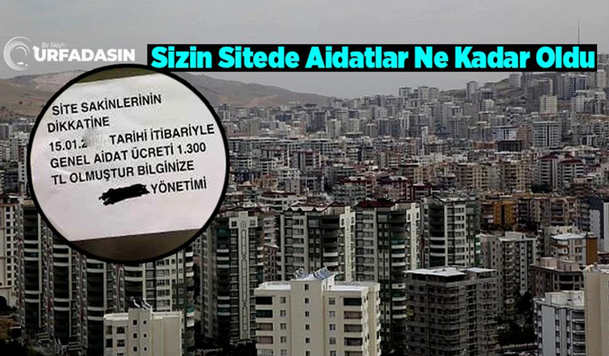 Bina Aidatlarında Yeni Gelişme !