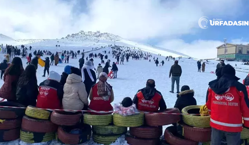 Karacadağ Kayak Merkezi’nde Kar 1 Metreye Ulaştı!