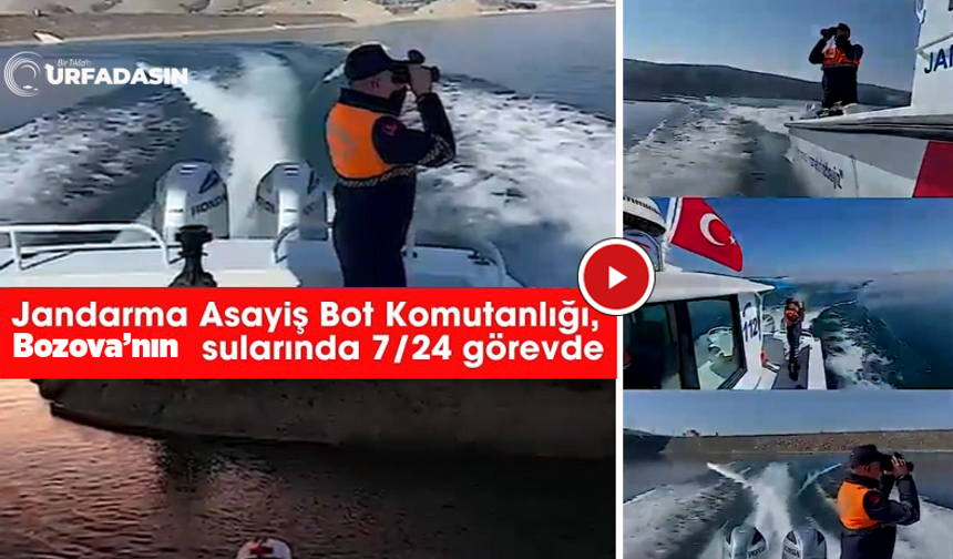 Bozova Jandarma Asayiş Bot Komutanlığı 7/24 Görevde