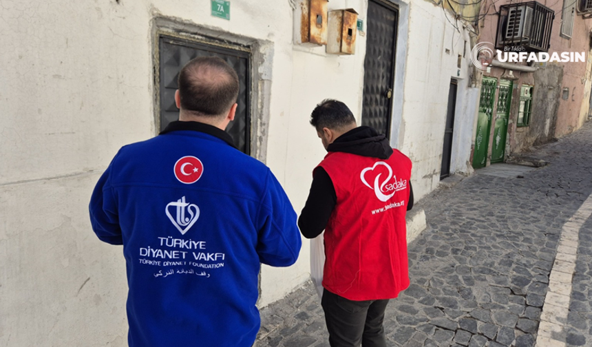 Şanlıurfa’da Müftülük ile Diyanet Vakfı 200 Yetim Aileye Yardım Ulaştırdı