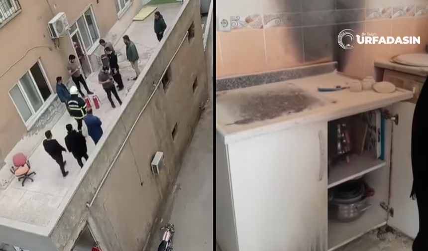 Birecik’te Rehabilitasyon Merkezinde Korkutan Yangını!