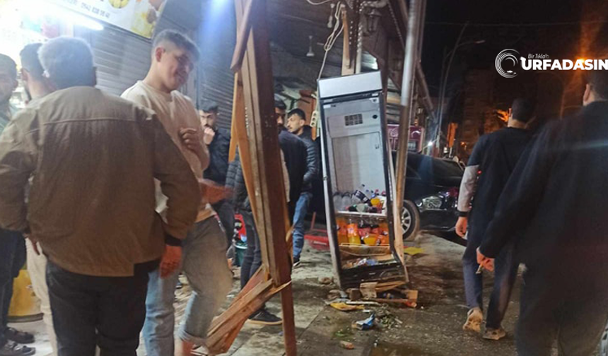 Şanlıurfa'da Sürücü Direksiyon Hakimiyetini Kaybetti İşyerine Daldı
