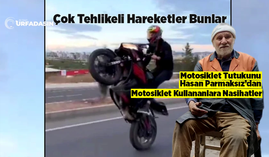 Şanlıurfa'da Motosiklet Sürücüleri Şehri Yarış Pistine Çevirdi