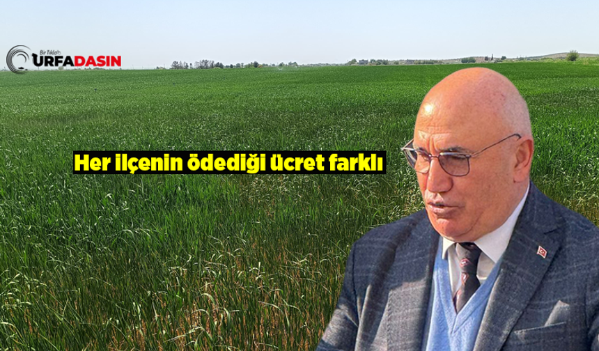 Şanlıurfa Milletvekili Tanal’dan Fahiş Sulama fiyatlarına Tepki