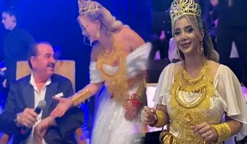 İbrahim Tatlıses Geline Takılan Altınlara Şaştı!