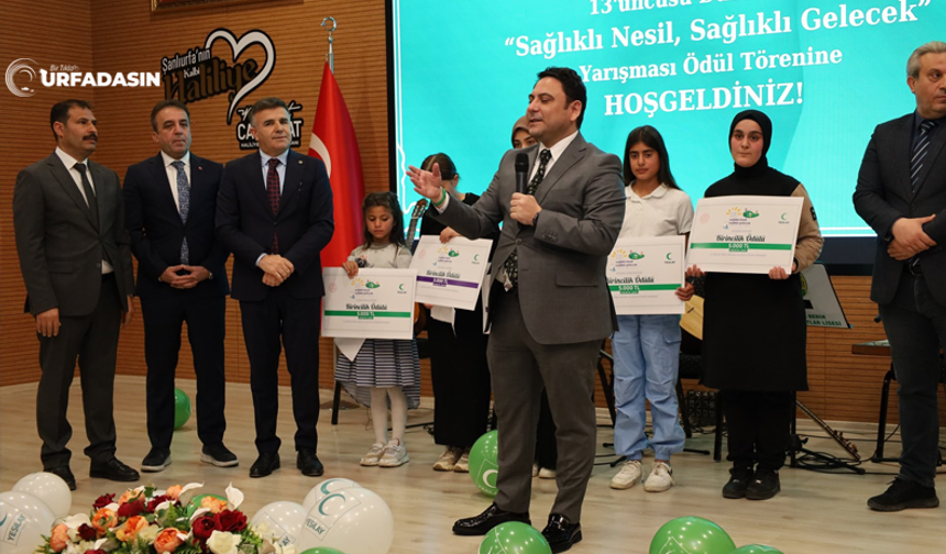 Şanlıurfa Yeşilay'dan Sağlıklı Nesil Sağlıklı Gelecek Yarışması