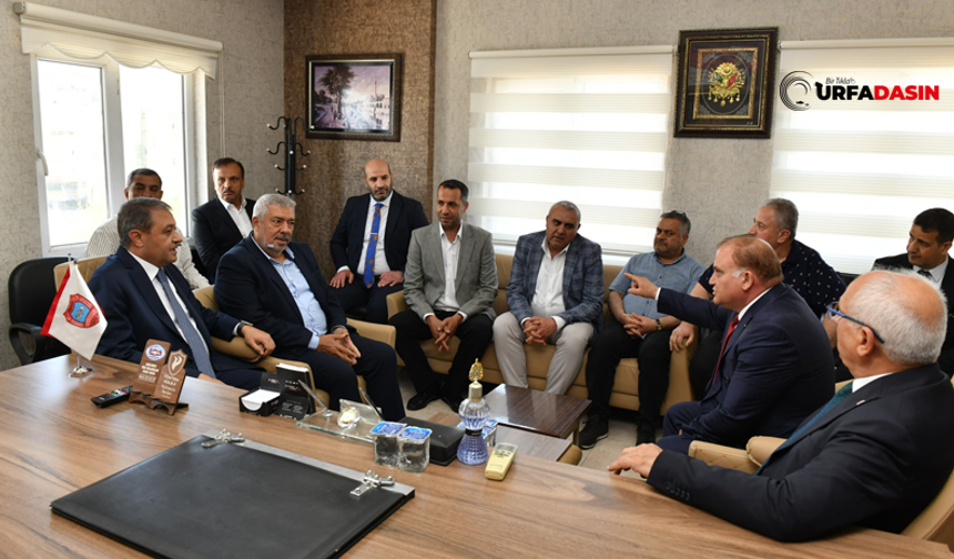 Şanlıurfa Valisi Hasan Şıldak Esnaf Odalarıyla Buluştu