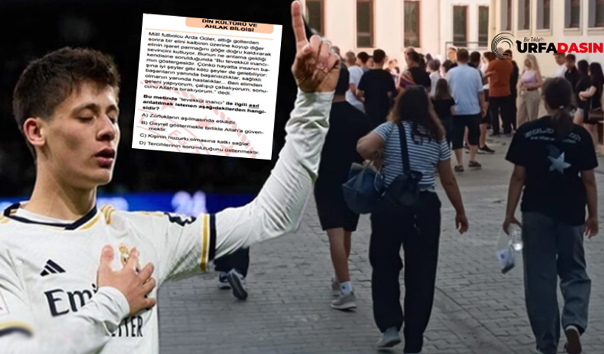 LGS'ye Giren Öğrencilere Din Kültürü'nde Arda Güler Sorusu