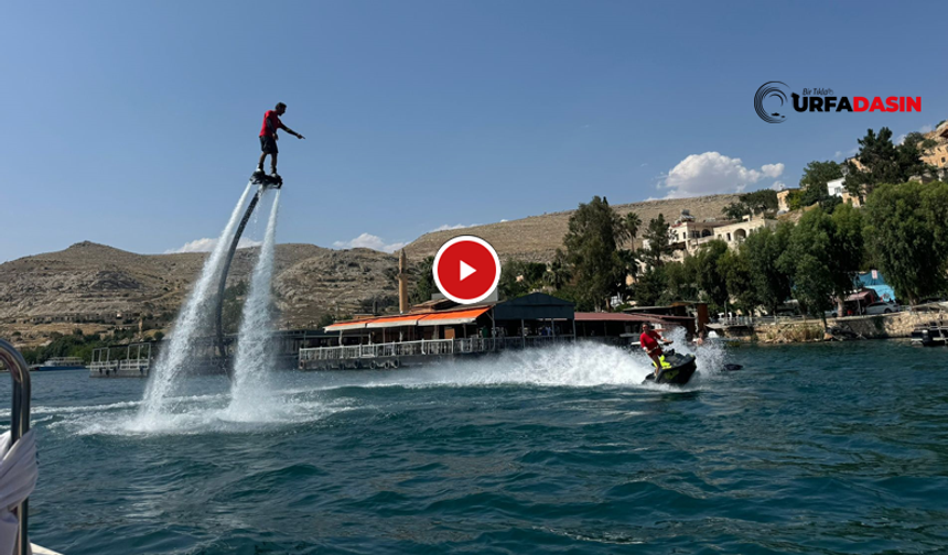 Halfeti’de Su Sporları Gösterisi Büyüledi