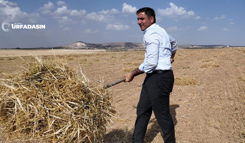 CHP Şanlıurfa İl Başkanı Ferhat Karadağ; Çiftçi Zorda, Destek Şart