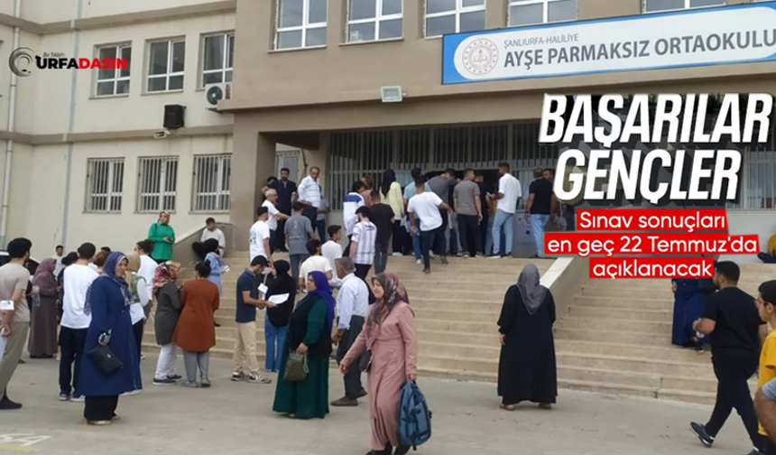 Şanlıurfa'da Binlerce Öğrencinin Ter Dökeceği YKS Başladı