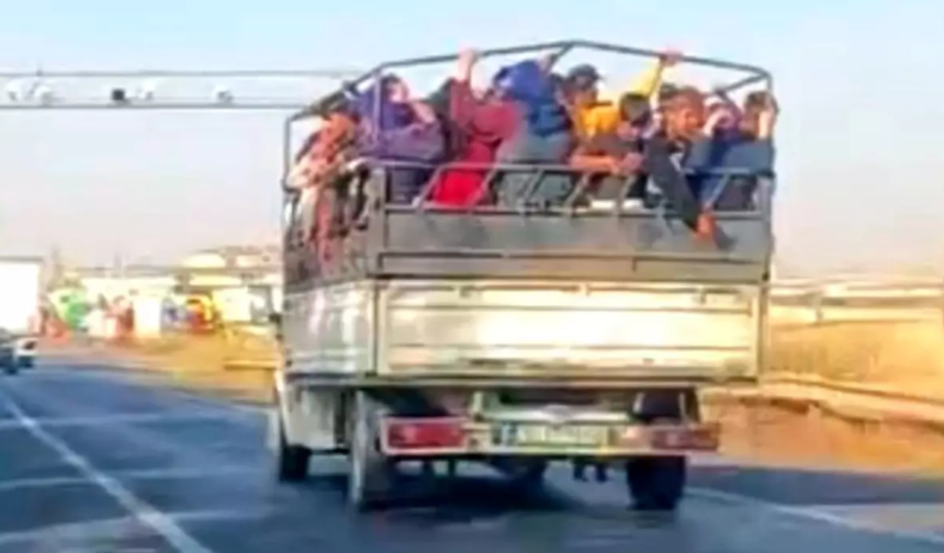 Siverek'te Mevsimlik Tarım İşçilerinin Tehlikeli Yolculuğu
