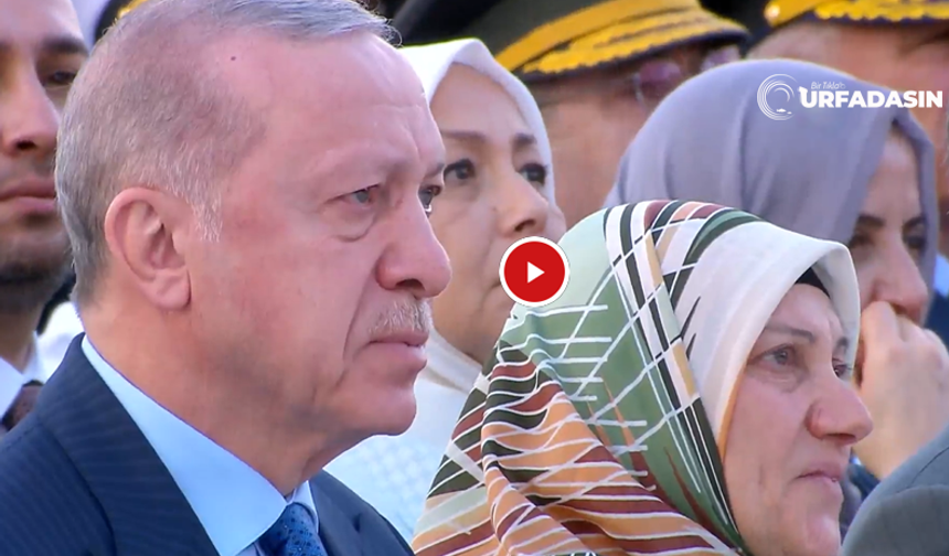 Cumhurbaşkanı Erdoğan Gözyaşlarını Tutamadı