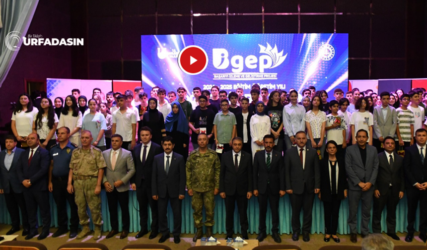 Şanlıurfa’da BİGEP Meyvelerini Vermeye Başladı Başarı Öğrenciler Altınla Ödüllendirildi