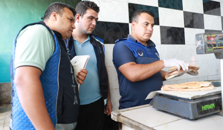 Harran’da Zabıta Ekiplerinden Fırın Ve Kasaplara Sıkı Denetim