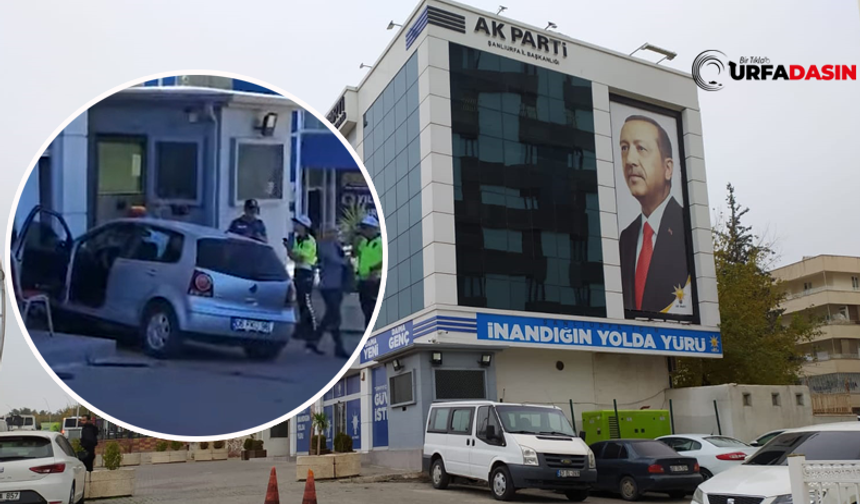 Şanlıurfa'da AK Parti İl Başkanlığında Talihsiz Kaza; 3 Yaralı