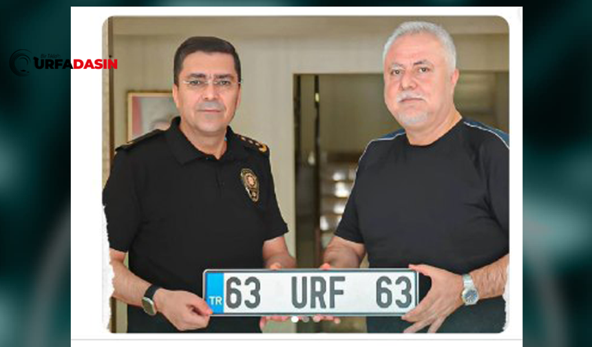 Şanlıurfaspor 63 URF 63 Plakayı 19 Milyon'a Sattı