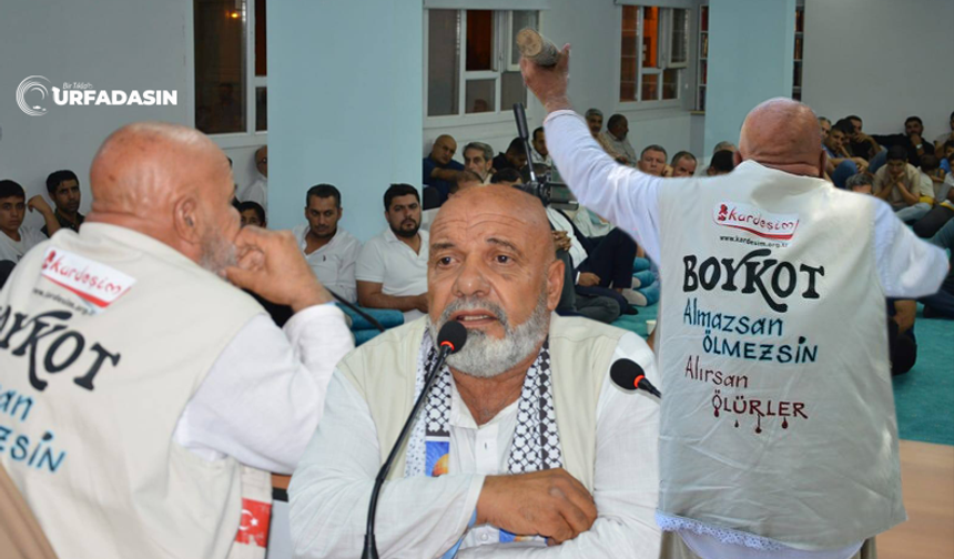 Şanlıurfa'nın Boykot Amcası Seminer Vermeye Başladı