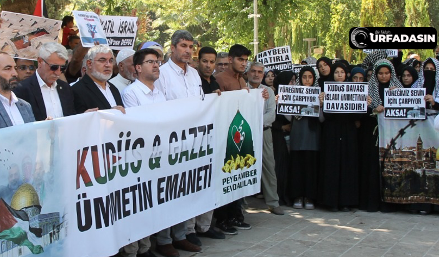 Şanlıurfa'dan, Sumud Filosu ve Gazze Halkına Destek Açıklaması