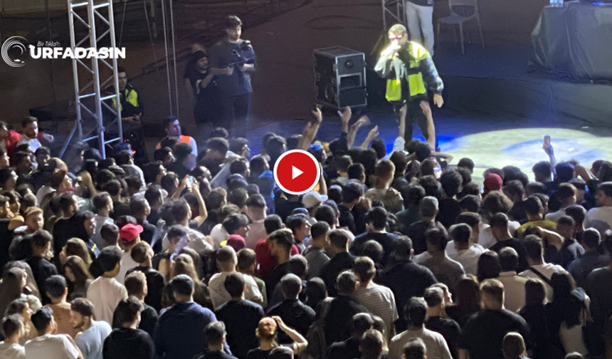 Sıra Gecesi Diyarı Şanlıurfa’da Rap Konseri Rüzgarı