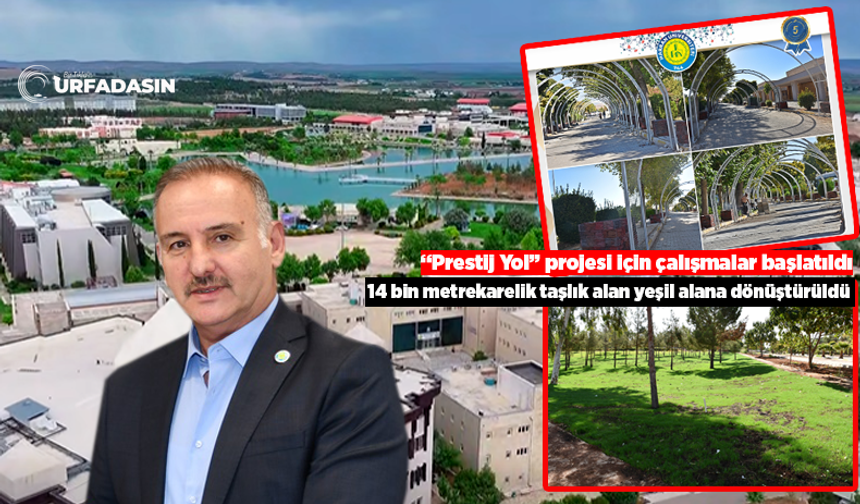 Harran Üniversitesi Osmanbey Kampüsü Her Geçen Gün Güzelleşiyor