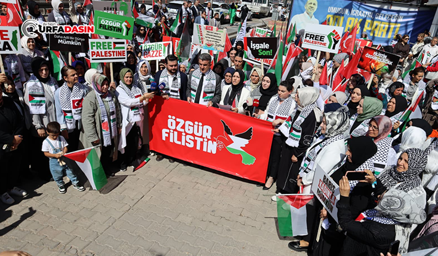 AK Parti Kadınlar Gazze Halkına Destek İçin Buluştu