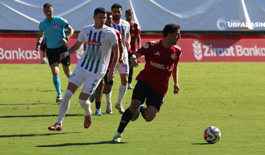 Karaköprü Belediyespor Ziraat Türkiye Kupası'na Veda Etti
