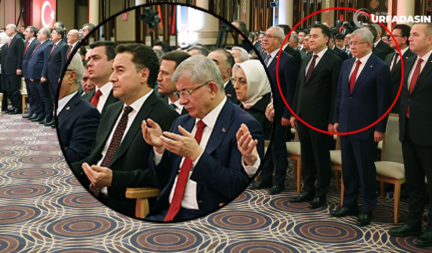 Davutoğlu İle Babacan Resepsiyona İlk Kez Davet Edildi