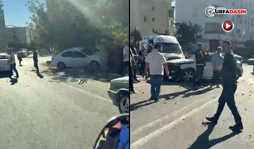 Şanlıurfa'da İki Otomobil Çarpıştı: Yaralılar Var