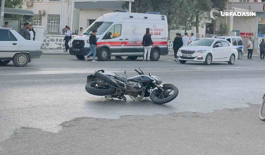 Şanlıurfa'da Otomobille Çarpışan Motosikletteki Kuzenler Yaralandı