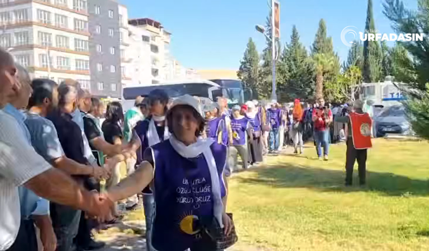 Birecik’te “Umutla Özgürlüğe Yürüyüş” Etkinliği Düzenlendi
