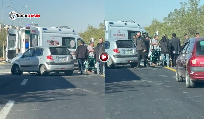 Şanlıurfa'da Otomobil Bariyere Çarptı: 2 Yaralı