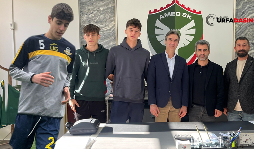 Şanlıurfa'nın Genç Yıldız Adaylarını Amedspor Transfer Etti