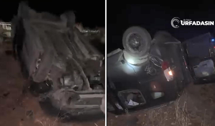 Şanlıurfa’da Takla Atan Araçta Anne Öldü, Baba İle Oğlu Yaralandı