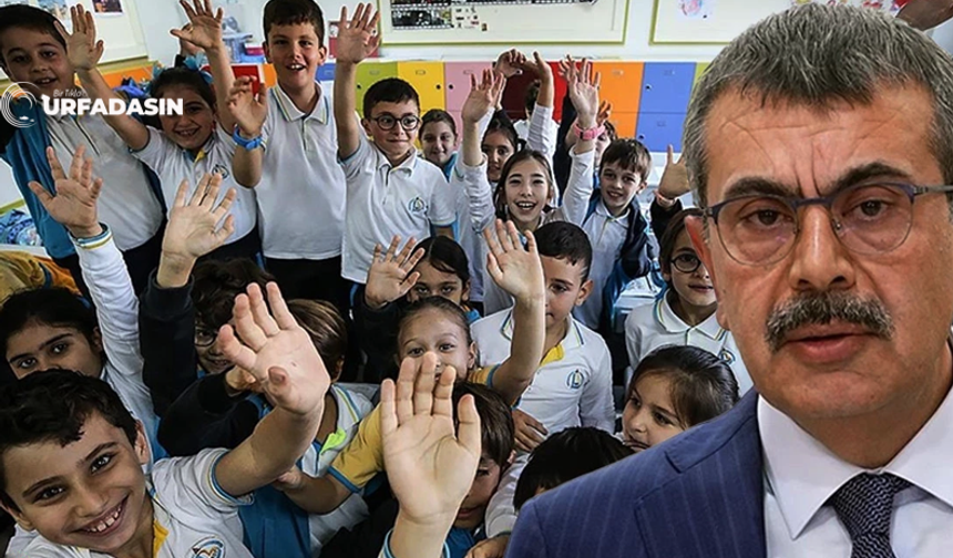 Şanlıurfa'da Bütün Okulları ve Öğrencileri de İlgilendiren Gelişme