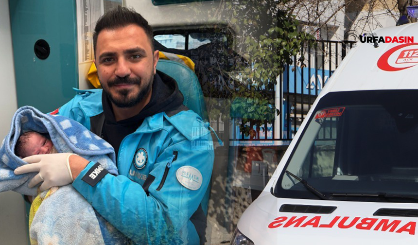 Şanlıurfa'da Ambulansta Doğum