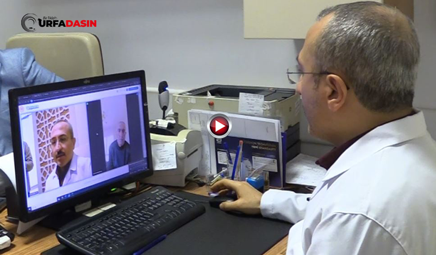 Şanlıurfa’da Evde Sağlık Hizmeti Alan Hastalar Dijital Ortamda Muayene Edilecek