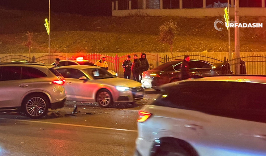 Şanlıurfa GAP Bulvarında Trafik Kazası