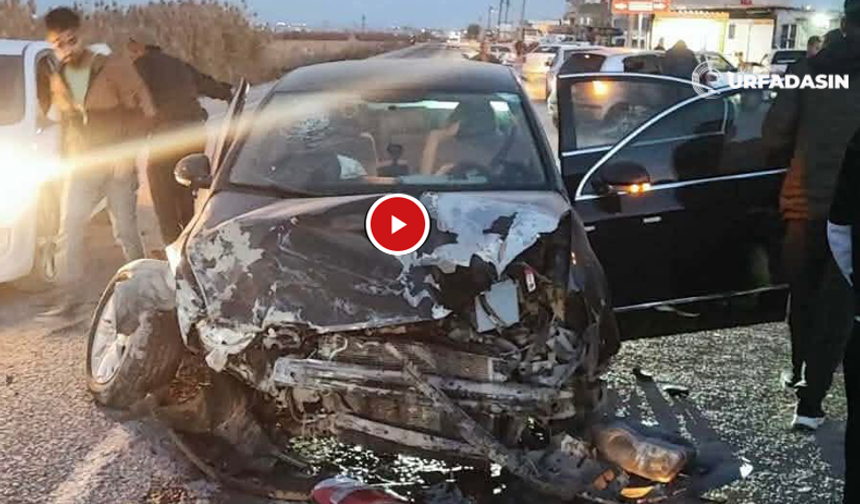 Şanlıurfa Akçakale'de Trafik Kazası Yaralılar Var