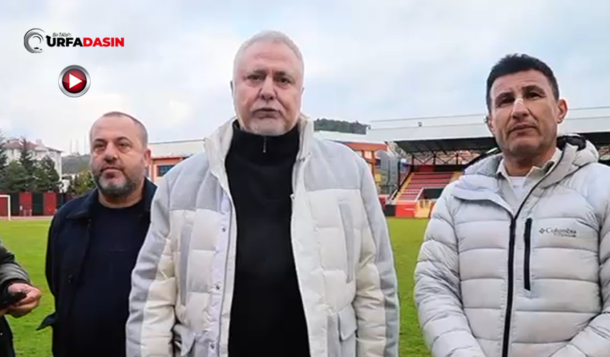 Şanlıurfaspor Başkanı Saraçoğlu'ndan Maç Sonrası Eski Yöneticiye İlişkin Şok Açıklama