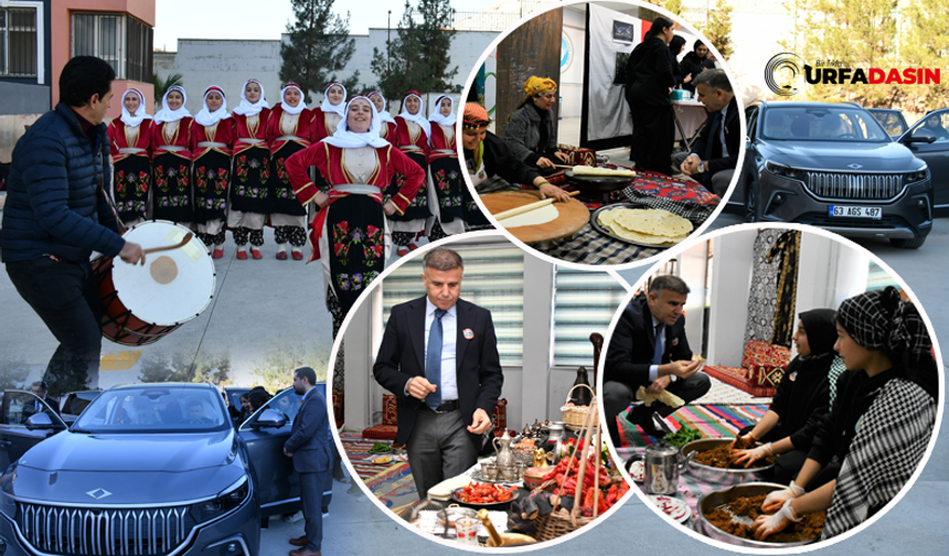 Şanlıurfa’da Yerli Malı Haftasında Öğrencilere TOGG da Tanıtıldı