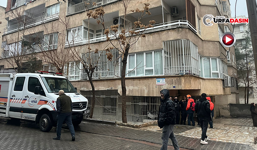Şanlıurfa'da Binanın Kolonlarından Çatırdama Sesi Geldi, Boşaltıldı
