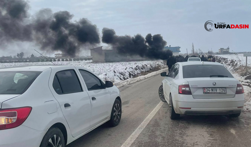 Şanlıurfa'da Kar Beyazına Kara Duman Çöktü !