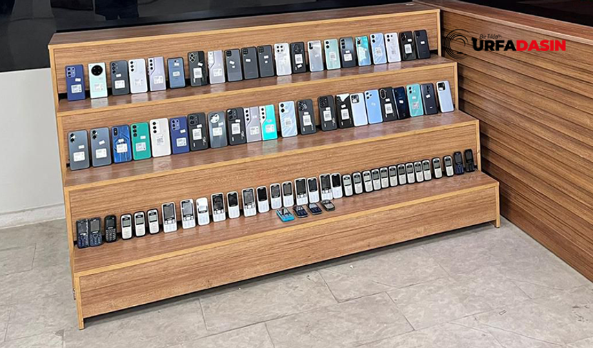 Şanlıurfa’da 2 Milyon 600 Bin Lira Değerinde Kaçak Cep Telefonu Yakalandı